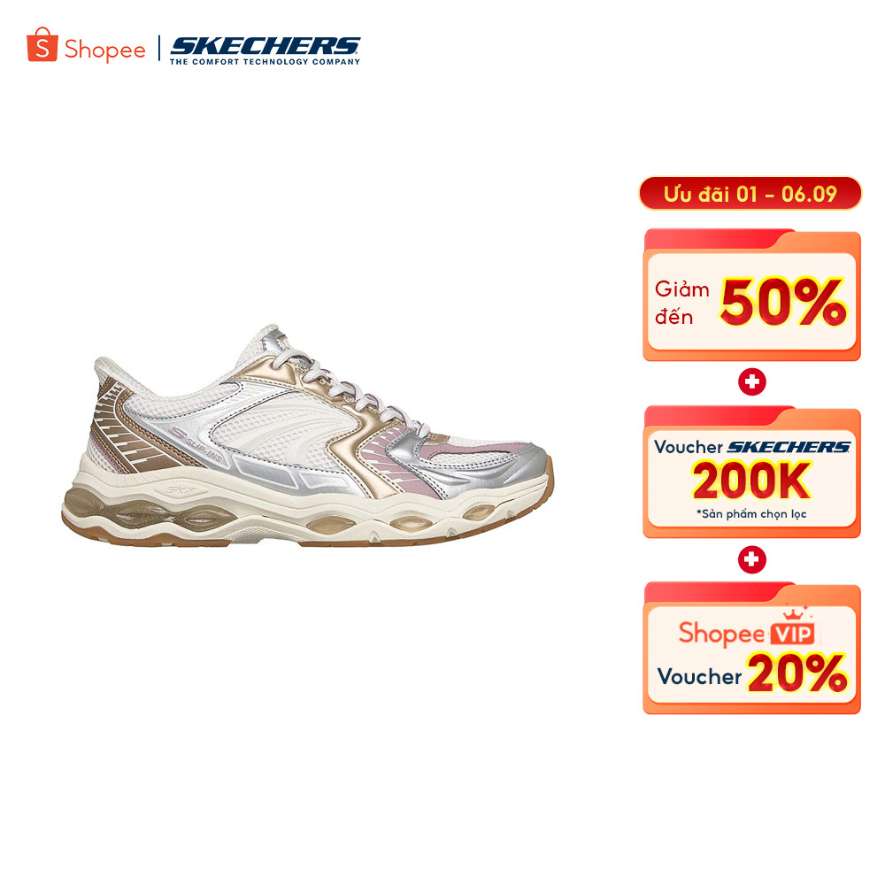 Giày Thể Thao Nữ Skechers Slip-Ins Sport Skech-Gel Retro Pulse Thường Ngày - 150820-WSGD Air-Cooled Memory Foam