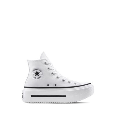 Giày Thể Thao Converse Ctas Lift Double Stack Women's - White/Black/White