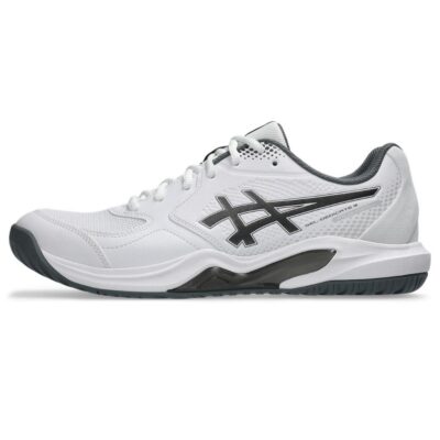 Giày Tennis/Pickleball Nam ASICS GEL-DEDICATE 9 PICKLEBALL White/Gunmetal 1041A545.100