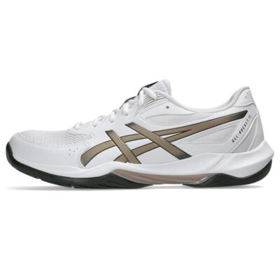 Giày Indoor Nam ASICS GEL-ROCKET 12 White/Vintage Khaki 1071A116.106