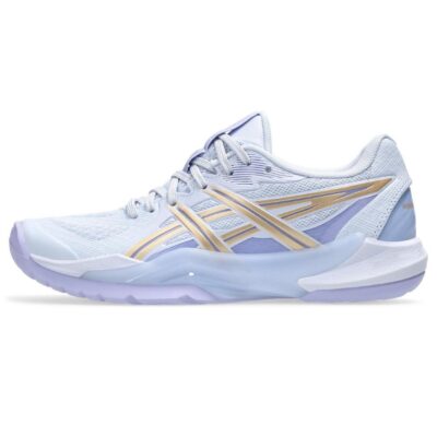 Giày Indoor Nữ ASICS POWERBREAK FF Blue Fade/Champagne 1072A104.401