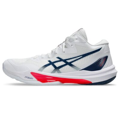 Giày Indoor Nam ASICS SKY ELITE FF MT 3 White/Mako Blue 1051A081.104