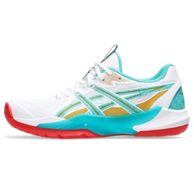 Giày Indoor Nữ ASICS POWERBREAK FF White/Sea Glass 1072A123.960