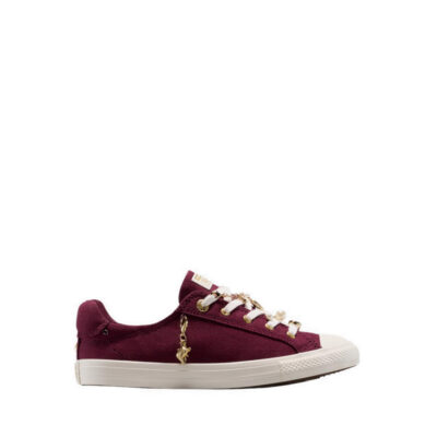 Giày Thể Thao Converse Chuck Taylor All Star Dainty Lucky Women's - Deep Bordeaux/Egret/Gold