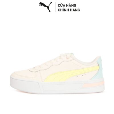 Giày thời trang PUMA Nữ Skye Whisper White-Yellow Pear-Blue Glow-Cloud Pink Màu Trắng