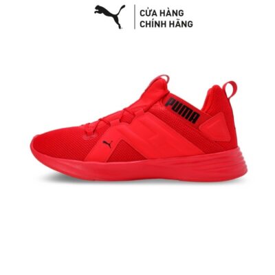 Giày Chạy Bộ PUMA Nam Contempt Demi High Risk Red- Black Màu Đỏ