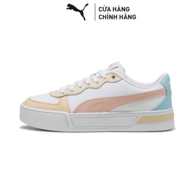 Giày Thời Trang PUMA Nữ Puma Skye White-Rose Quartz-Creme Brulee Màu Trắng
