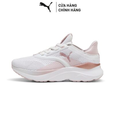 Giày Chạy Bộ PUMA Nữ Softride Mayve Wn's Feather Gray-Mauve Mist-Rose Gold Màu Xám