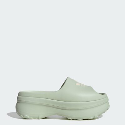 adidas Phong cách sống Dép Adifom Stan Nữ màu xanh lá JH7467