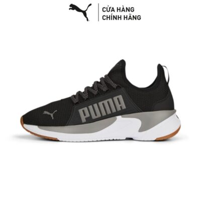 Giày Thể Thao PUMA Nam Softride Premier Slip-On Black Cast Màu Đen