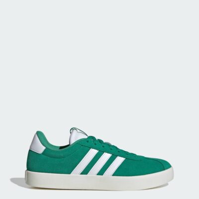 adidas Phong cách sống Giày VL Court 3.0 Nữ màu xanh lá JP5324
