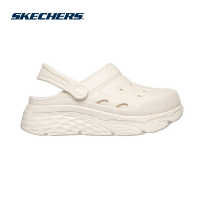 Giày Clog Nữ Skechers Foamies Max Cushioning Velvet Vibe-111262-NAT