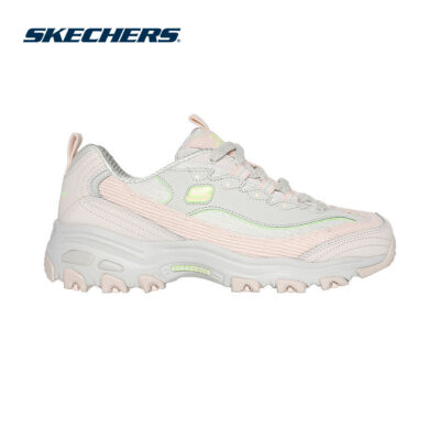 Giày Thể Thao Nữ Skechers Sport D'Lites Corduroy Chic- 150242-NTMT Memory Foam