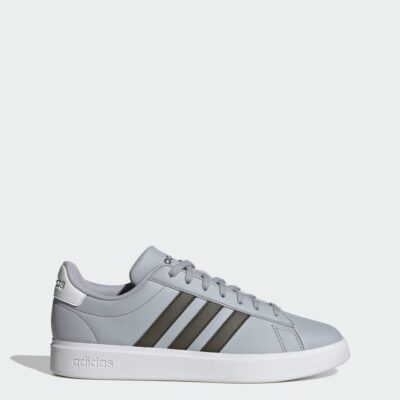 adidas Phong cách sống Giày Grand Court Cloudfoam Comfort Nam Xám ID4468