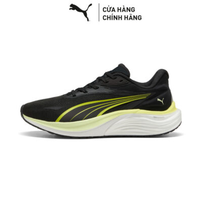 Giày Chạy Bộ PUMA Nam Electrify NITRO 4 Black-Apple Spritz-Lux Lime Màu Đen
