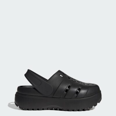 adidas Bơi lội & Phong cách sống Dép đế cao Adilette Nữ Đen JP9577