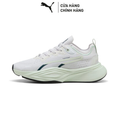 Giày Tập Luyện PUMA Nữ PWR NITRO SQD 2 Wns White-Sage Frost-Green Terrain Màu Trắng