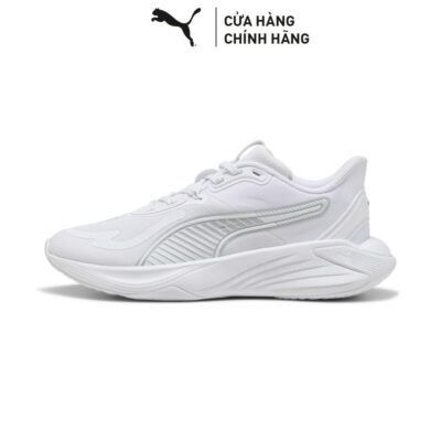 Giày Tập Luyện PUMA Nữ PWR Hybrid TR Wns White-Silver Màu Trắng